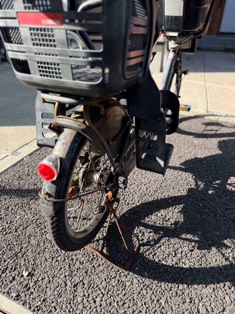 電動アシスト自転車 チャイルドシート付き グレー