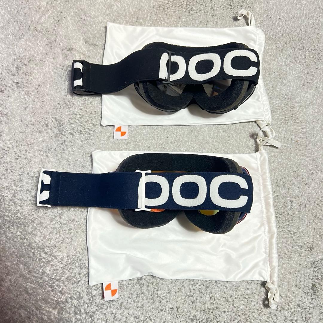 ☆POC LOBES ゴーグル 2個セット Carl Zeissレンズ ケース付