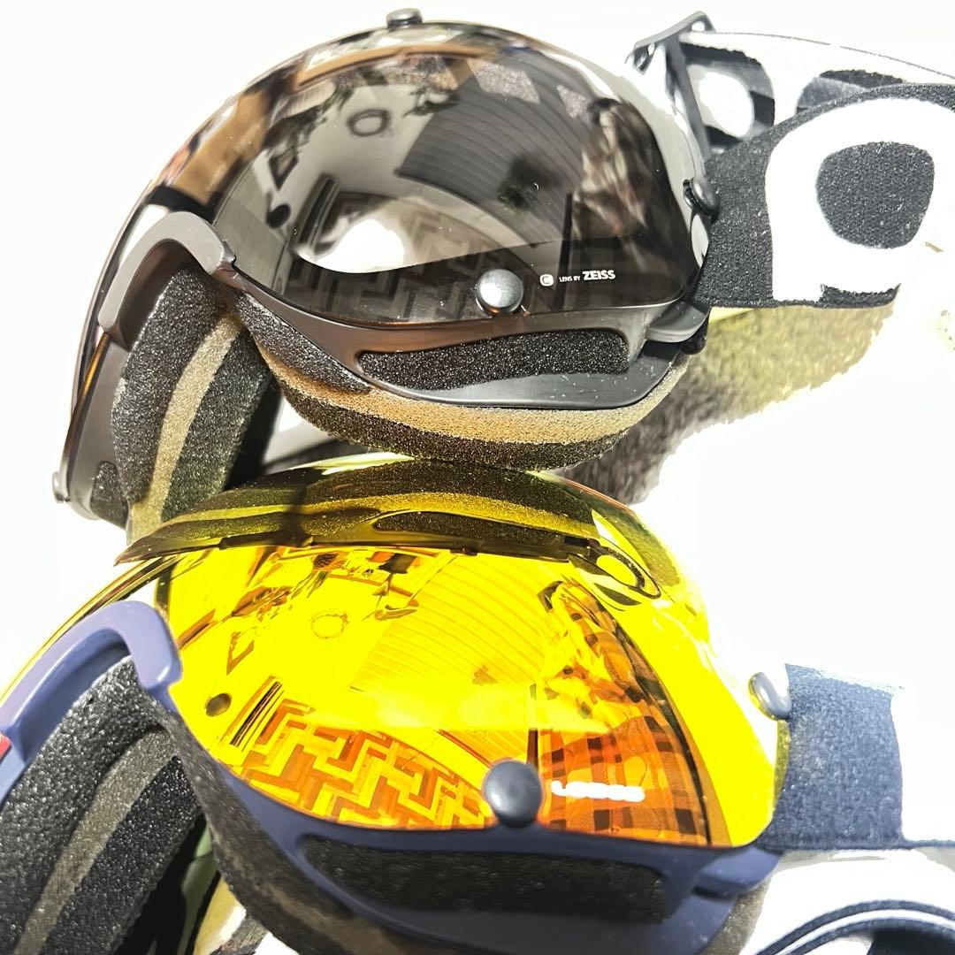 ☆POC LOBES ゴーグル 2個セット Carl Zeissレンズ ケース付