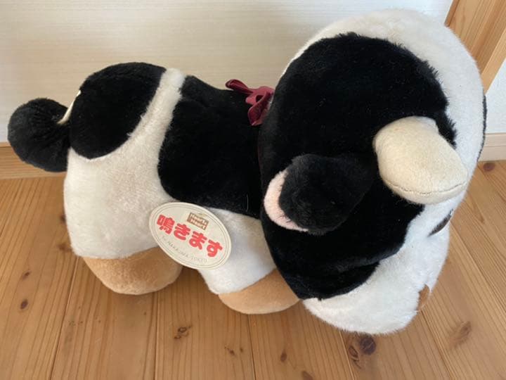 新品 中嶋製作所 ウシぬいぐるみ レトロ