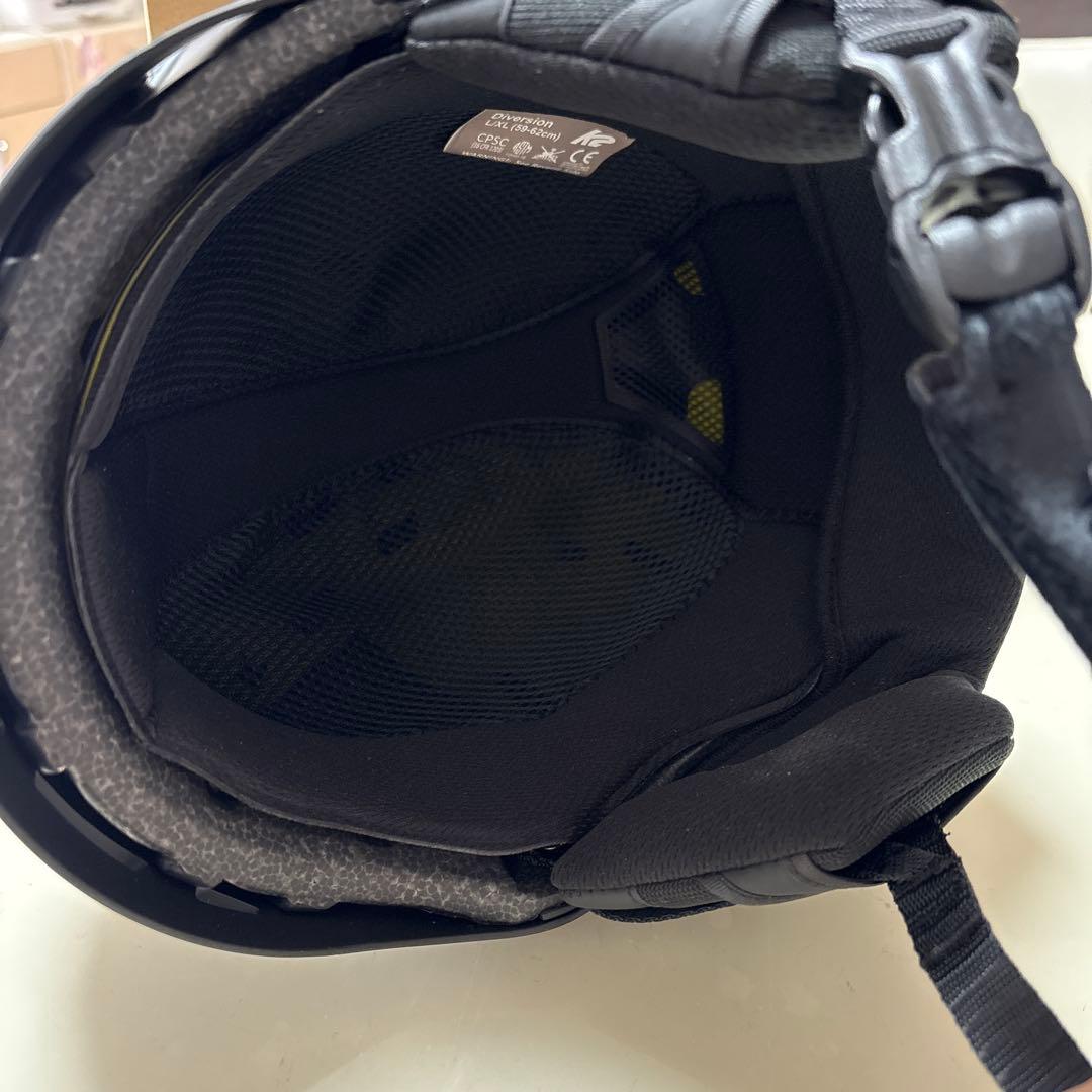 【新品未使用】K2 DIVERSION MIPS BLACK L/XLヘルメット