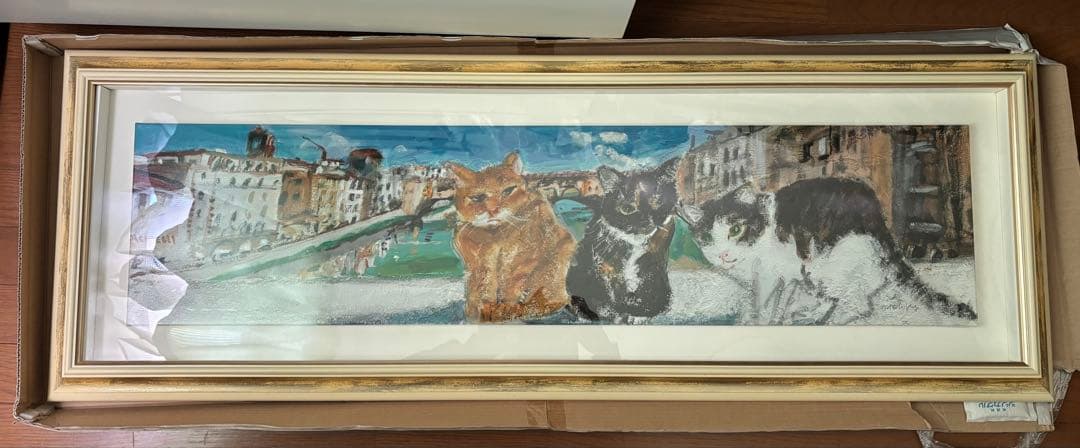 久下貴史　版画　キャンバスジクレー