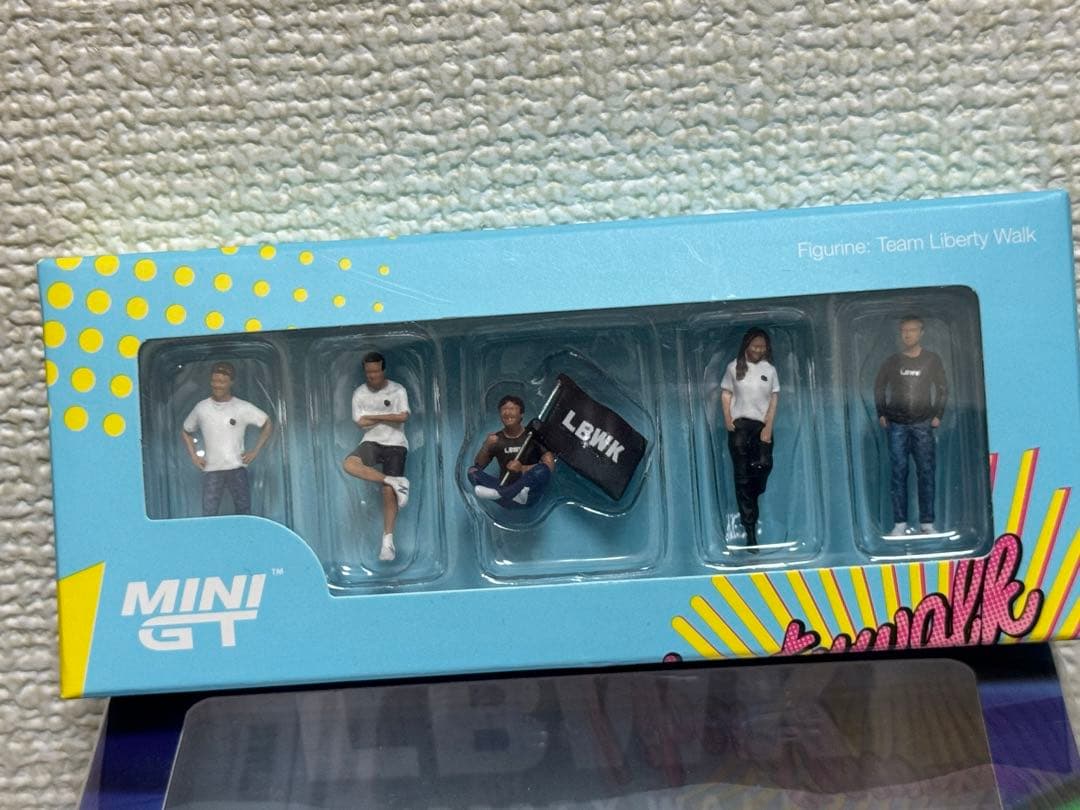 Inno64 MiniGT 1/64 LBWK F40ミニカーとフィギュアセット