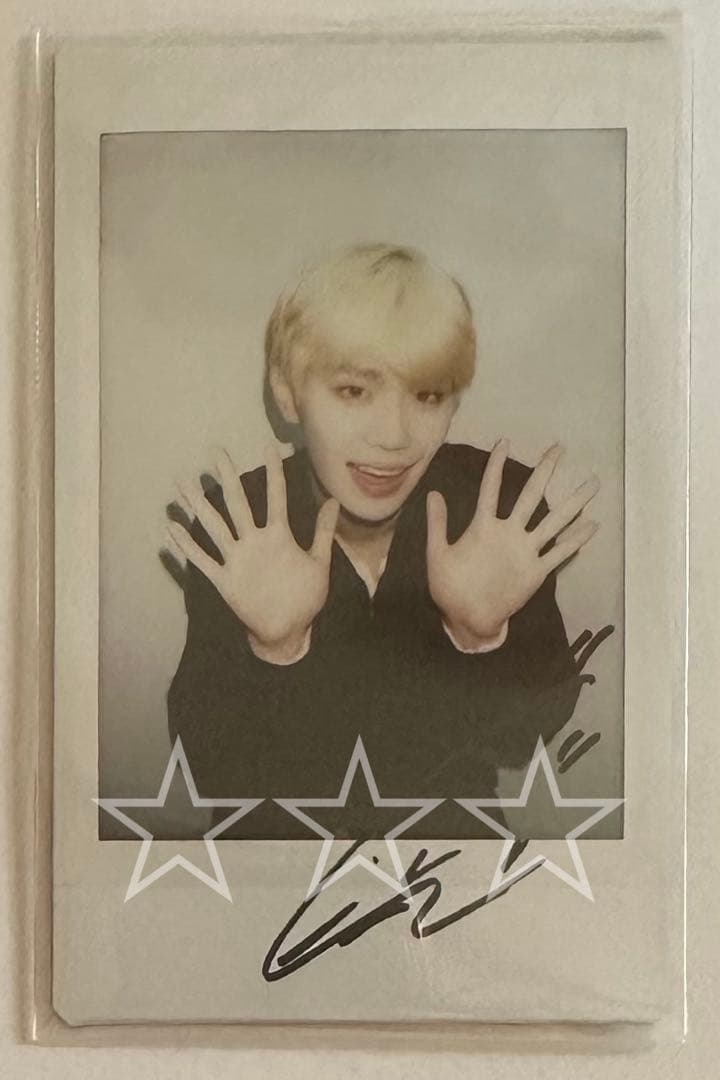 ZEROBASEONE テレ 直筆サイン入り ポラロイド チェキ