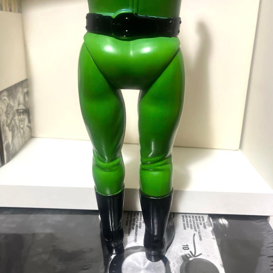 旧バンダイ製 死神カメレオン キングサイズ 美品 ソフビ フィギュア 怪人