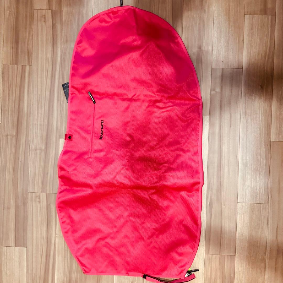 ★新品未使用/パーリーゲイツ/トラベルカバー/定番/ピンク/ゴルフバックケース