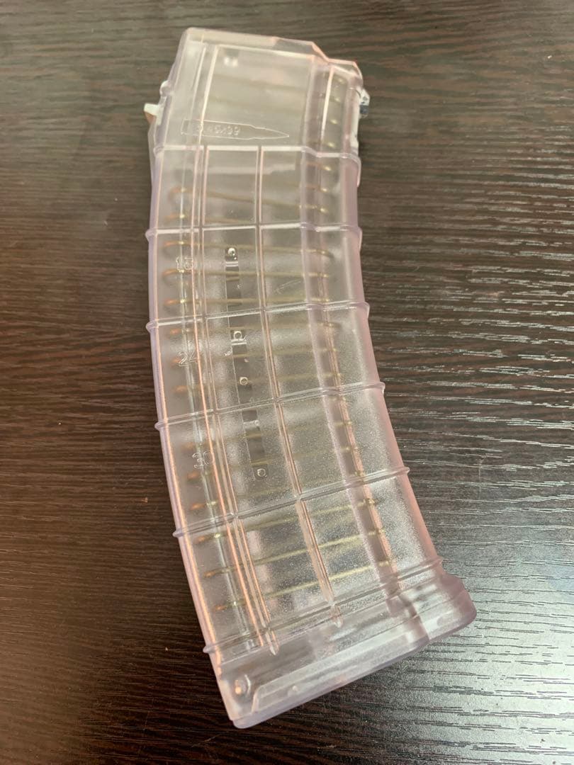 AK74 実物　クリアマガジン