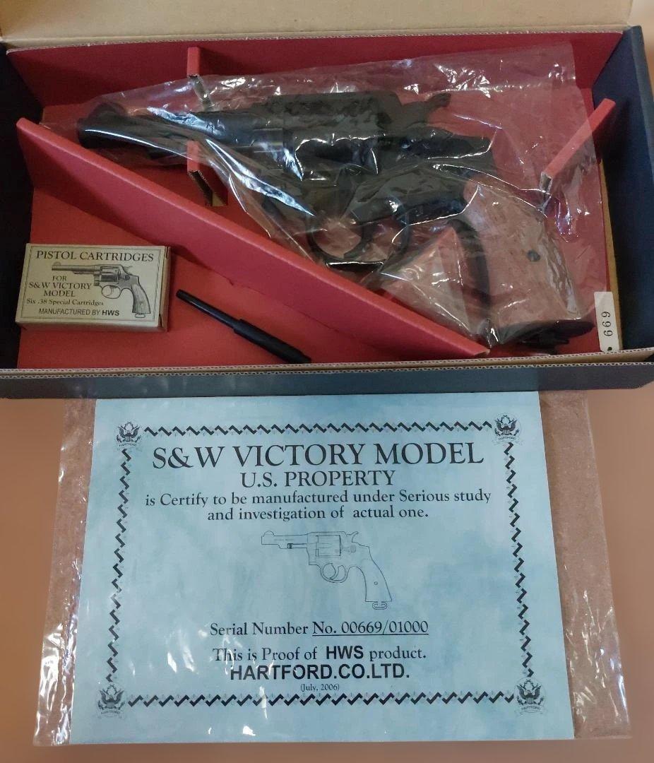 【限定版】S&W VICTORY MODEL モデルガン　未使用