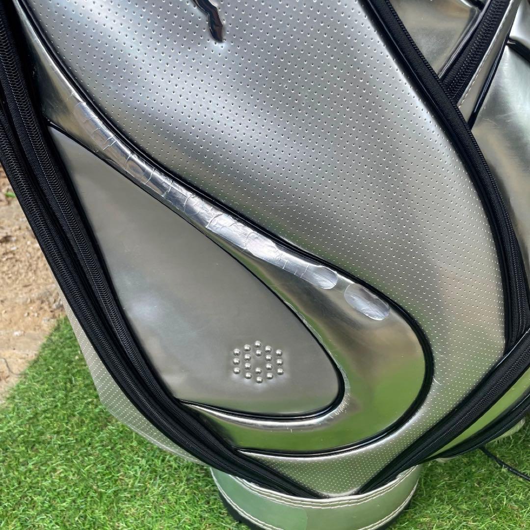 PUMA プーマ 9.0型 スタッフ キャディバッグ 5分割 (SILVER)