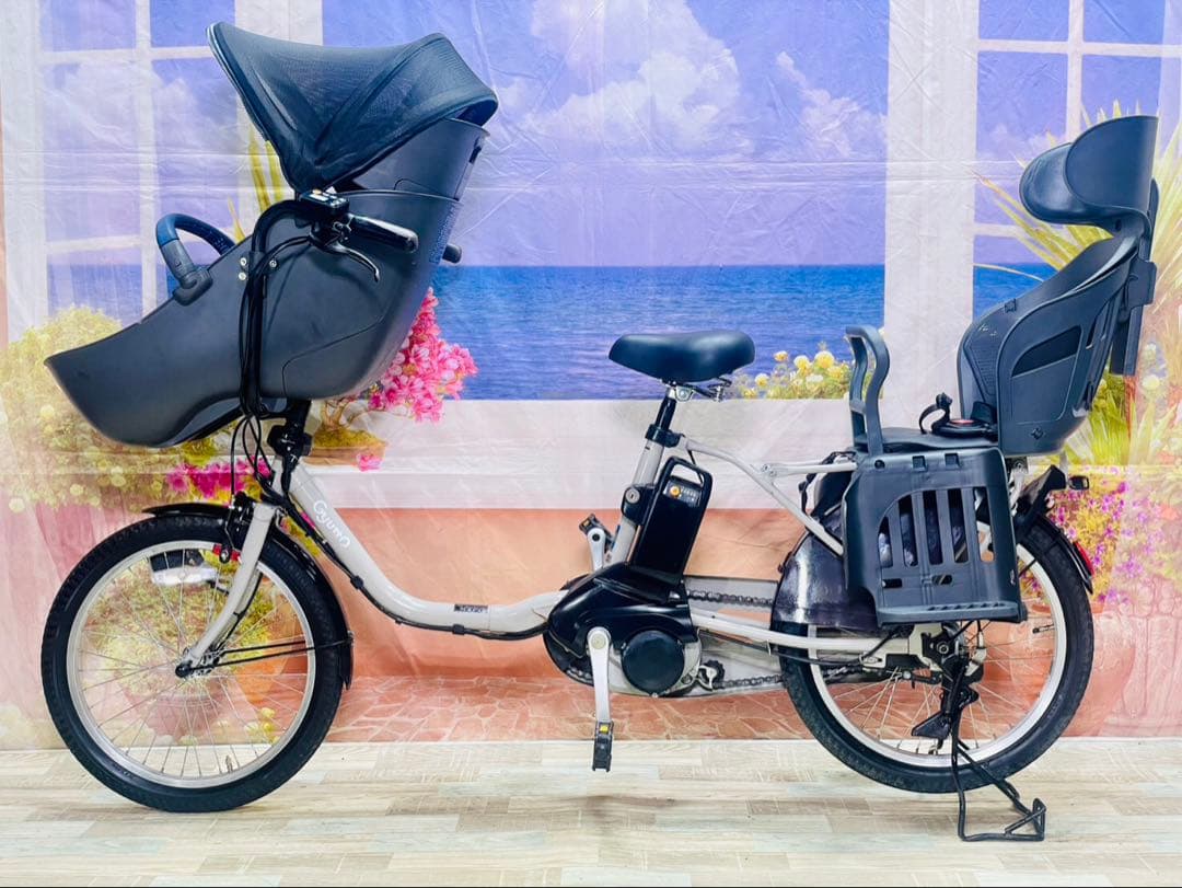 2021年！ギュットクルーム16AH⭐️子供乗せ電動アシスト自転車Y3005