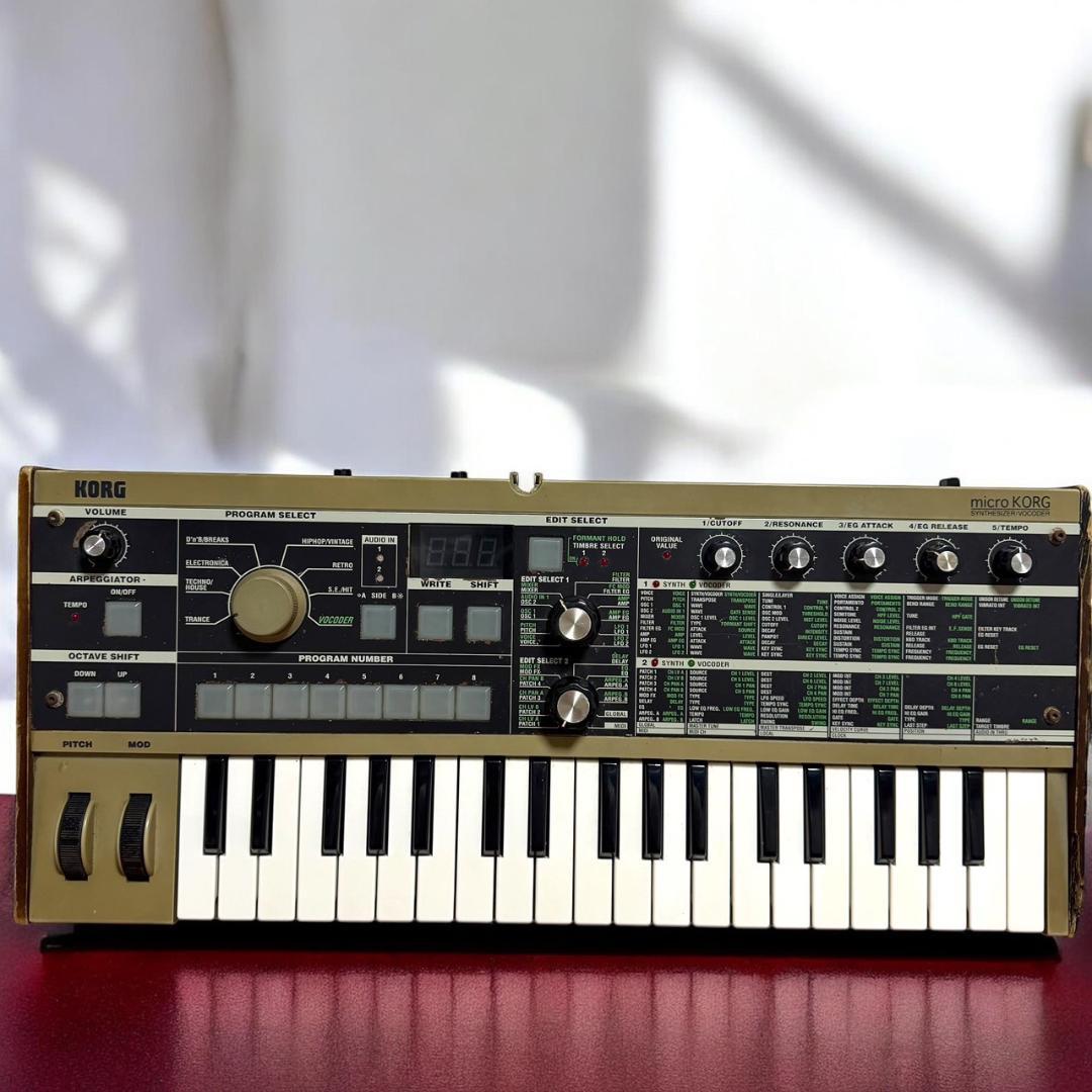 ☆ KORG microKORG 37鍵 アナログ モデリング シンセサイザー