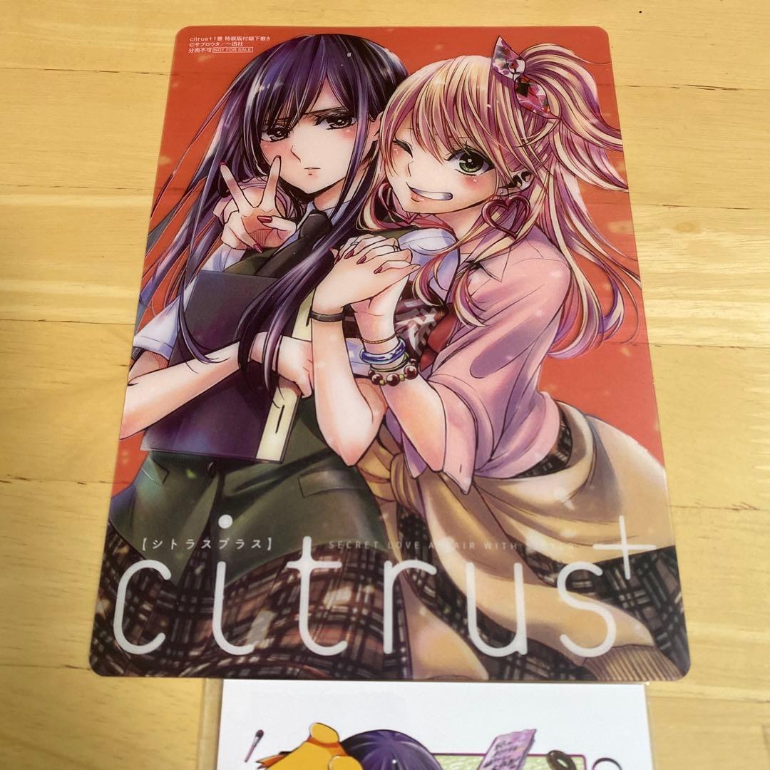 【新品】citrus 描き下ろし Tシャツ ポストカード サブロウタ 下敷き付き
