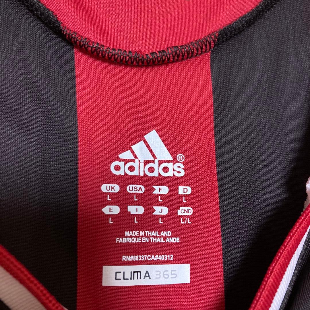 デビット・ベッカム　ユニフォーム　ACミラン サッカーユニフォーム長袖