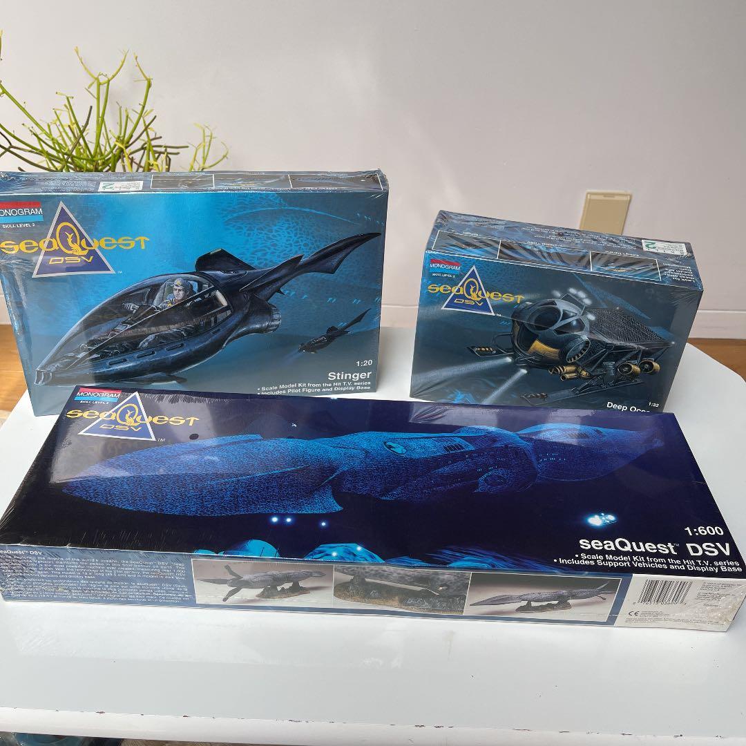 明日まで気まぐれ値引き　シークエスト　プラモデル　3個セット