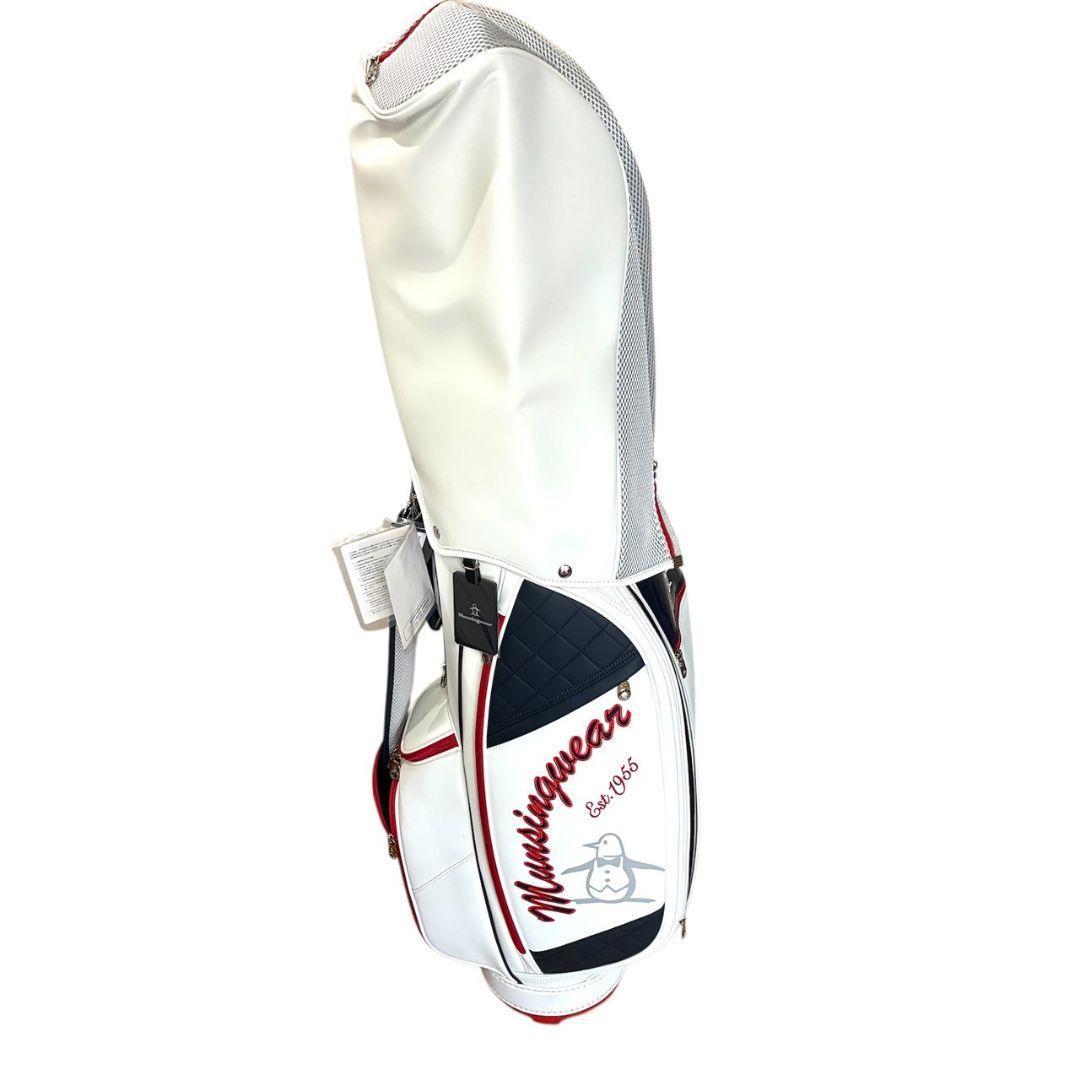 【新品】マンシングウェア　ビッグロゴキャディバッグ