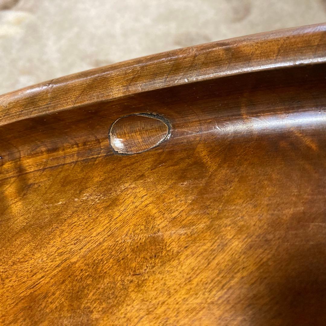 木製一枚板　コタツ板 ビンテージ希少82cm