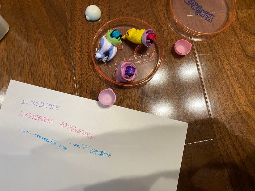 激レア1997年製ポケモンローラースタンプTOMY/値段未定