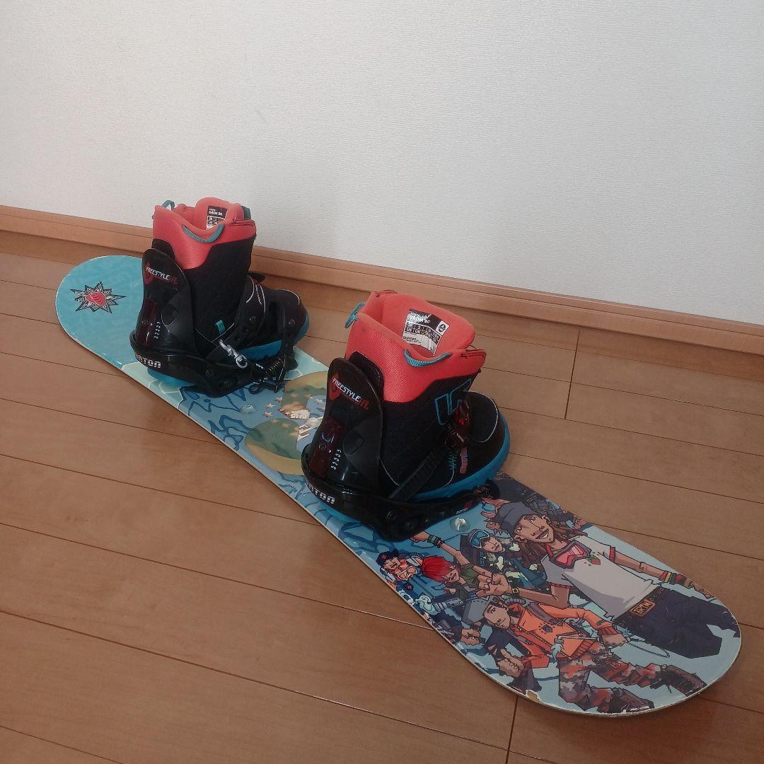 子供用 スノーボード セット 21cm 手渡し可能 BURTON バートン