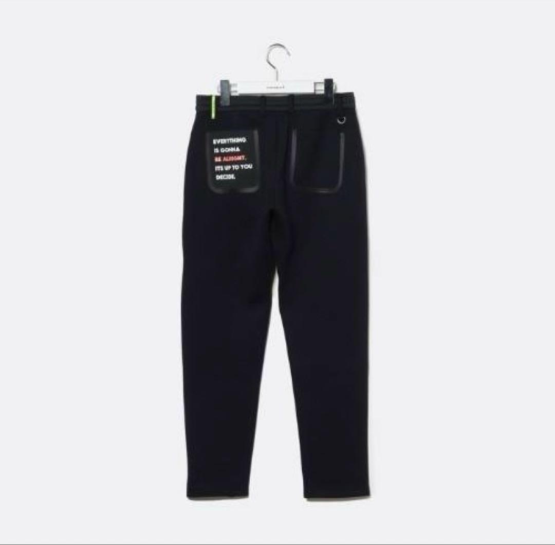 【美品】VIVA HEART ダンボールニット切り替えパンツ ゴルフウェア