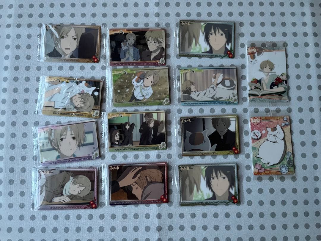 ボイコレ夏目友人帳ウエハースカード　14枚セット