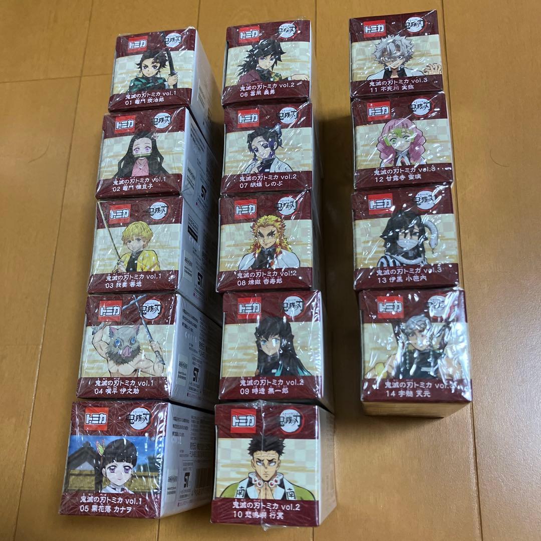 タカラトミー ドリームトミカ アニプレックス 鬼滅の刃 トミカ 14台セット