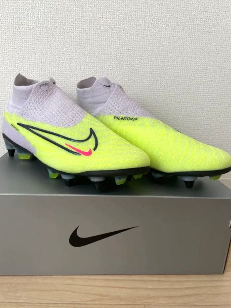 NIKE ファントムGX SG/イエロー×ライトグレー