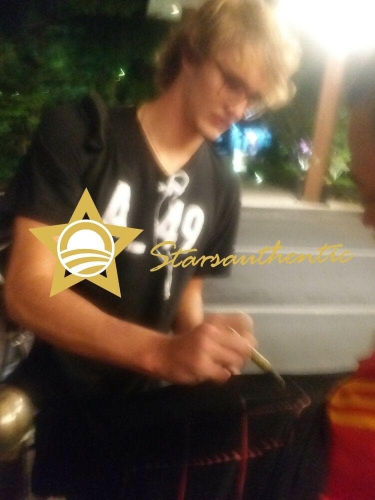 直筆サイン入りユニフォーム アレクサンダー・ズベレフ プロテニス選手