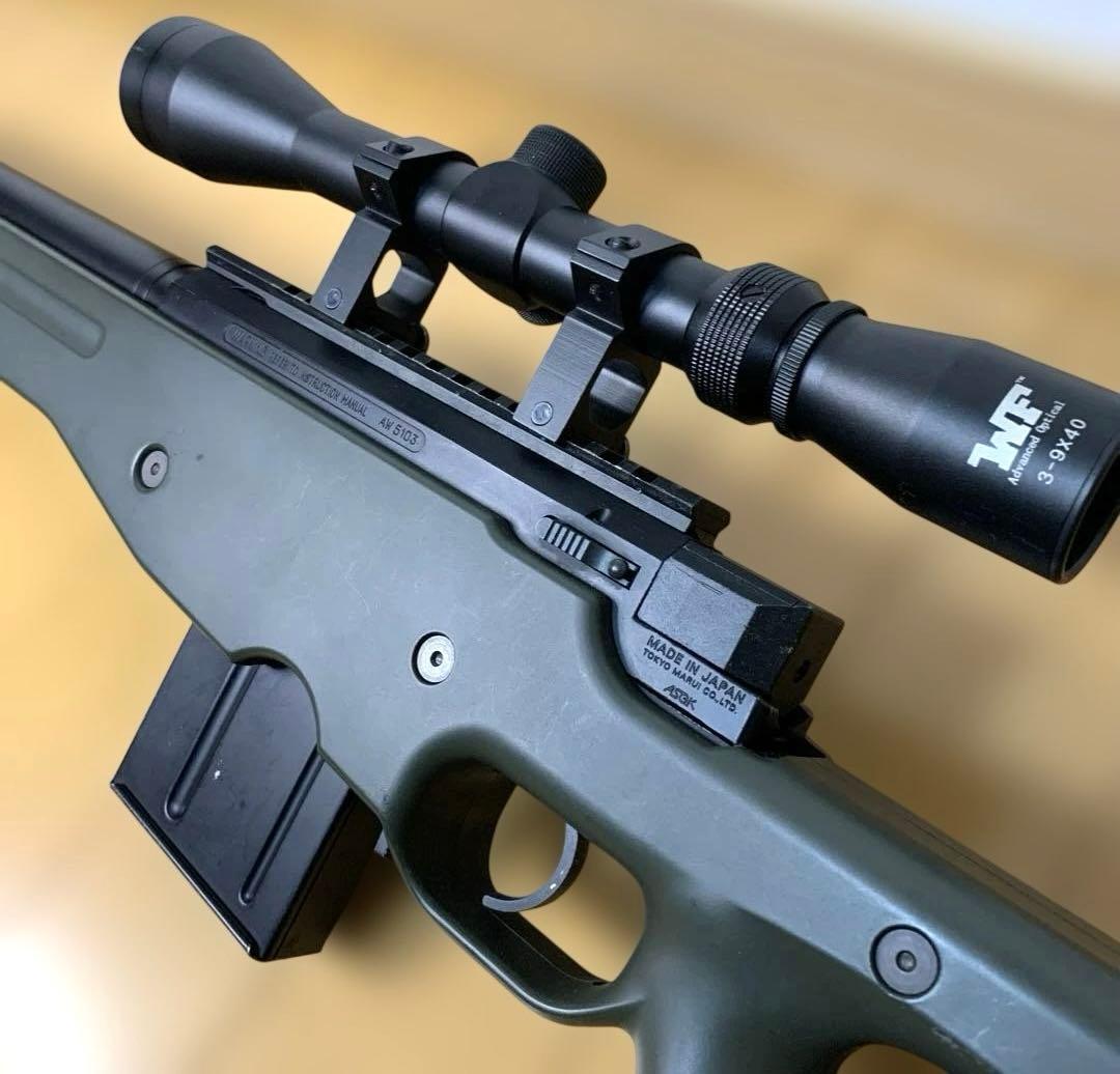 【箱・説明書付】東京マルイ L96 AWS OD スコープセット 動作確認済