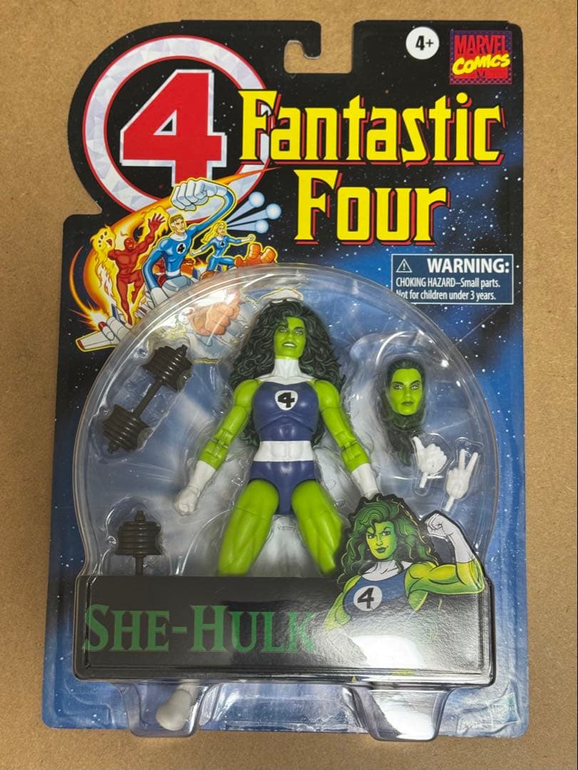 アイアンマンレトロパッケージ4体セット + シーハルク