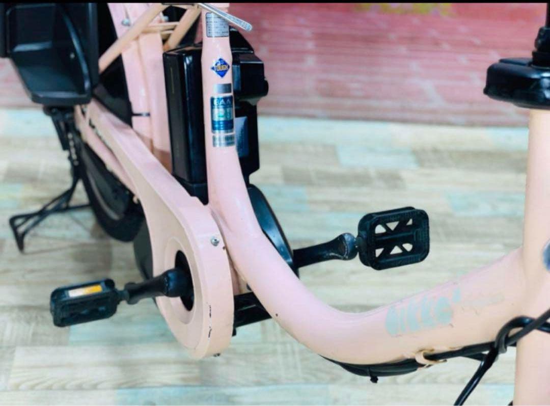 K1960 電動自転車ブリヂストン ビッケ 子供乗せ 20インチ 送料無料