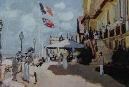 クロード・モネ、The Hotel des Roches Noires at