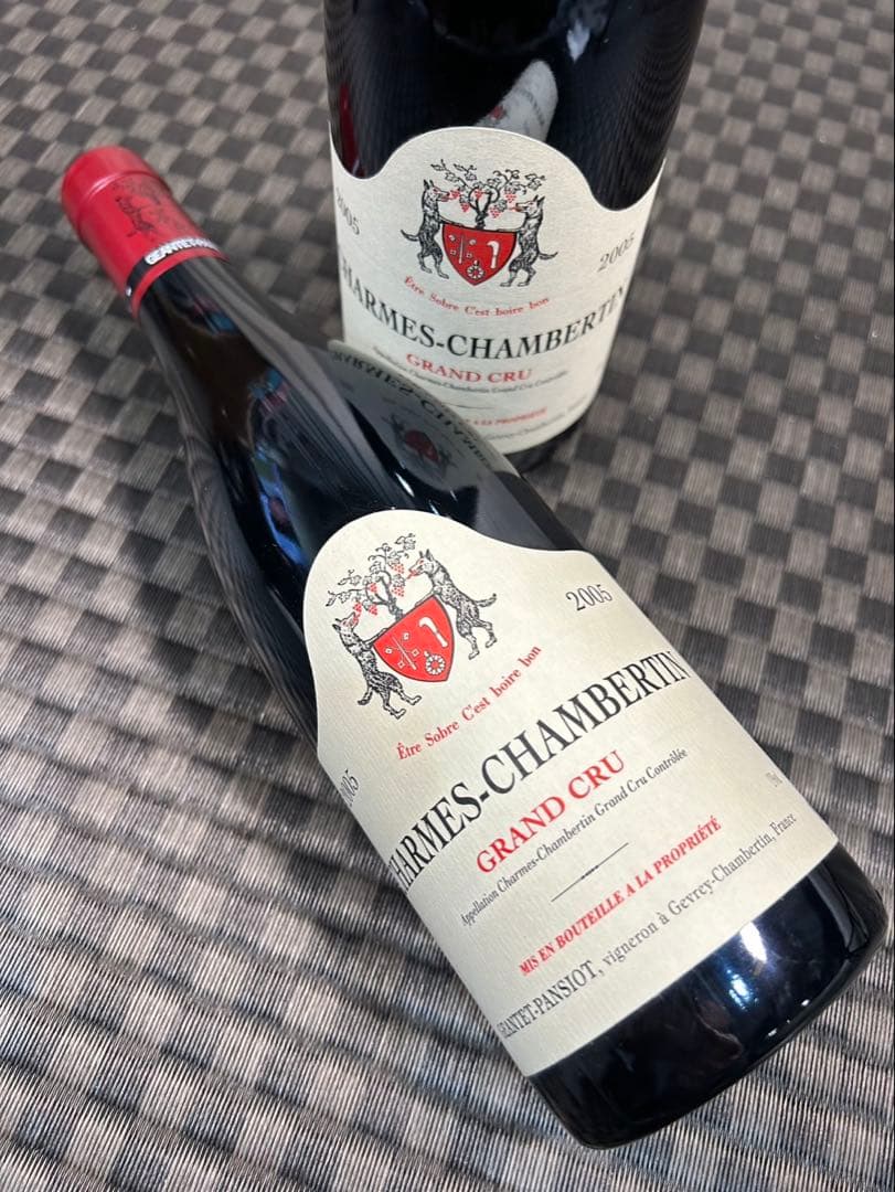 ジャンテ・パンシオ　シャルム・シャンベルタン 2005 1本