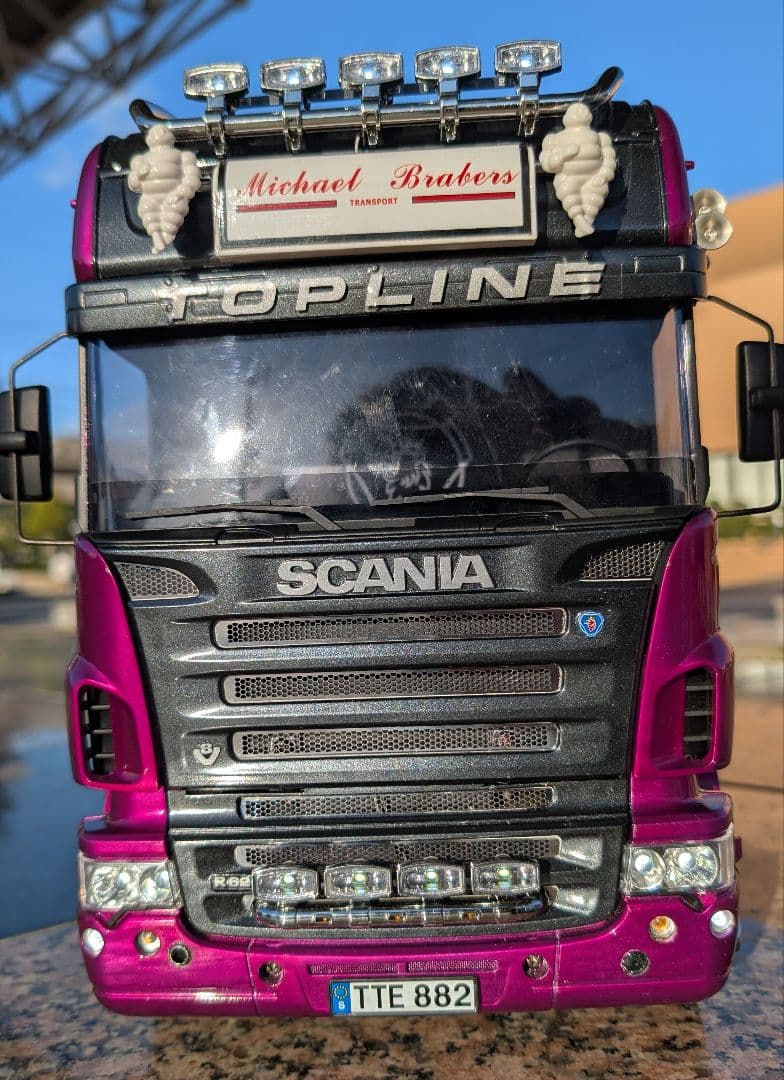 1/14 スカニア フルオペ カメラ付 タミヤ トレーラー ビッグトラック