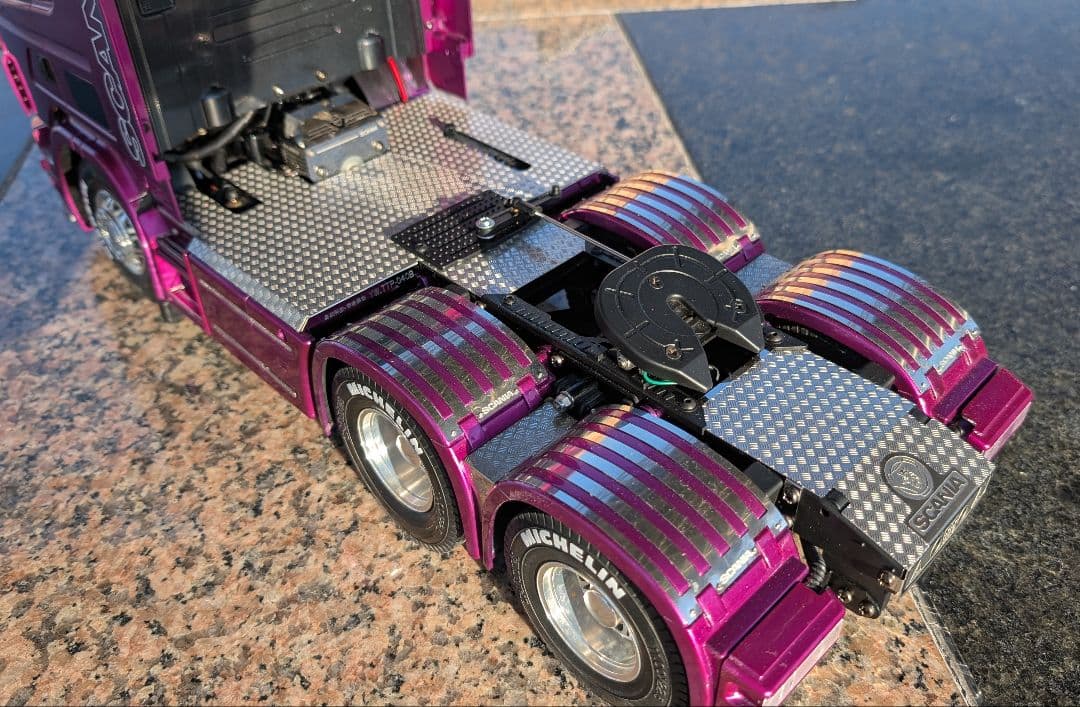 1/14 スカニア フルオペ カメラ付 タミヤ トレーラー ビッグトラック