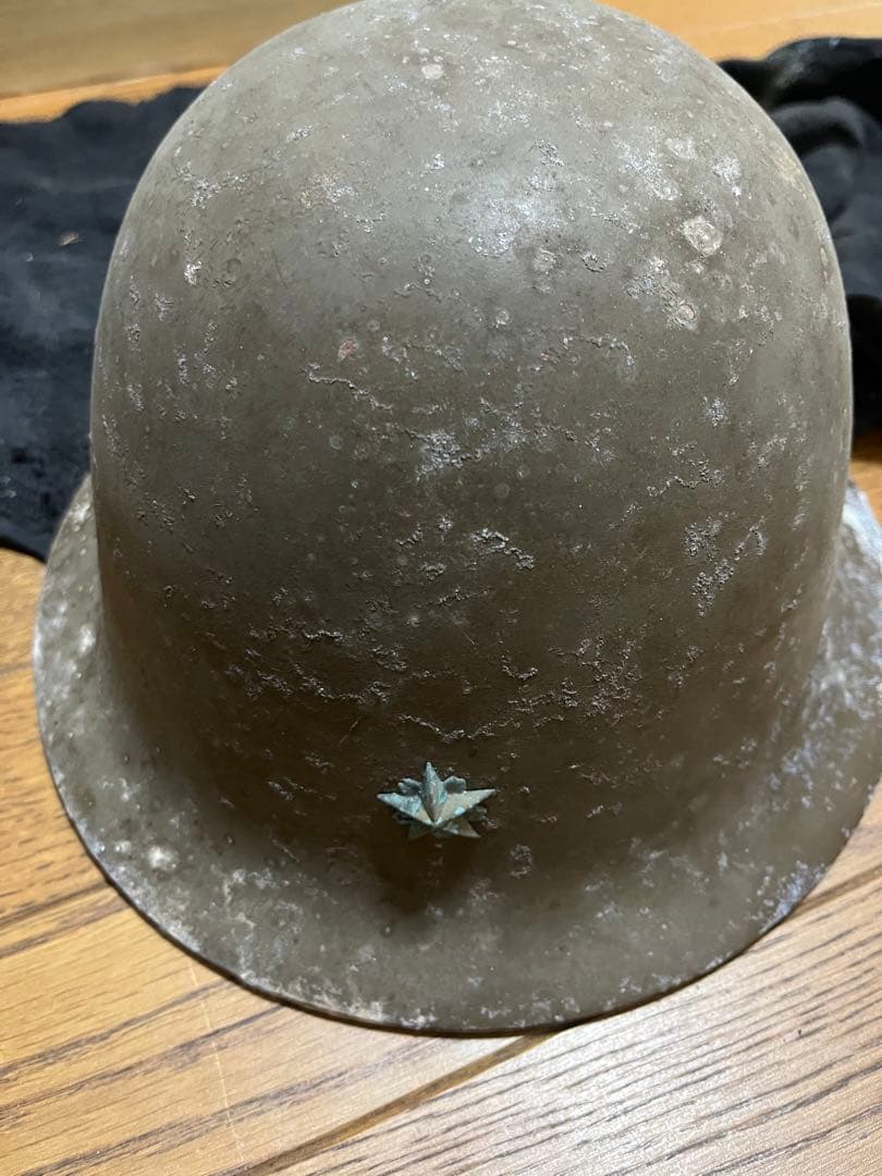 戦時　ヘルメット