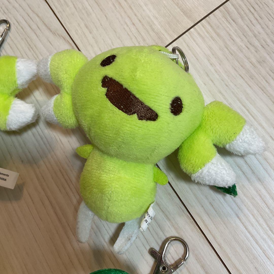 メルクストーリア マスコットキーホルダー 4個セット 緑精 ぬいぐるみ
