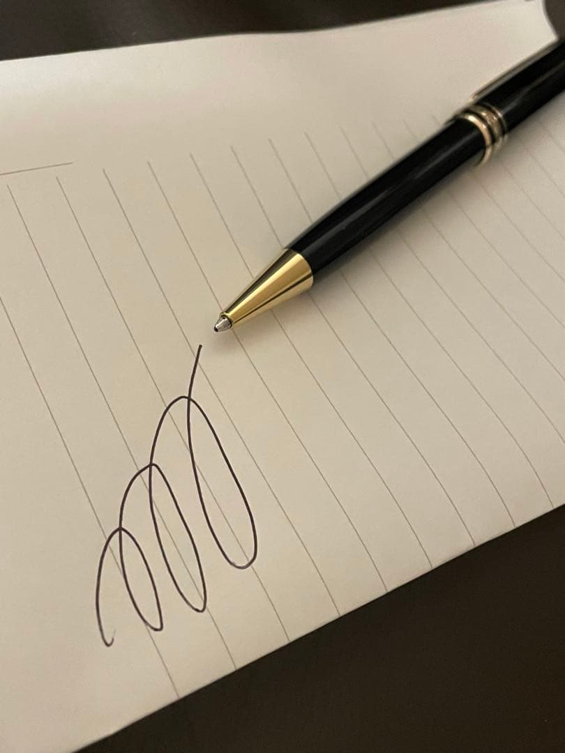 ‼️限定品‼️モンブラン ユニセフボールペン‼️サファイア‼️化粧箱サービスガイド付属