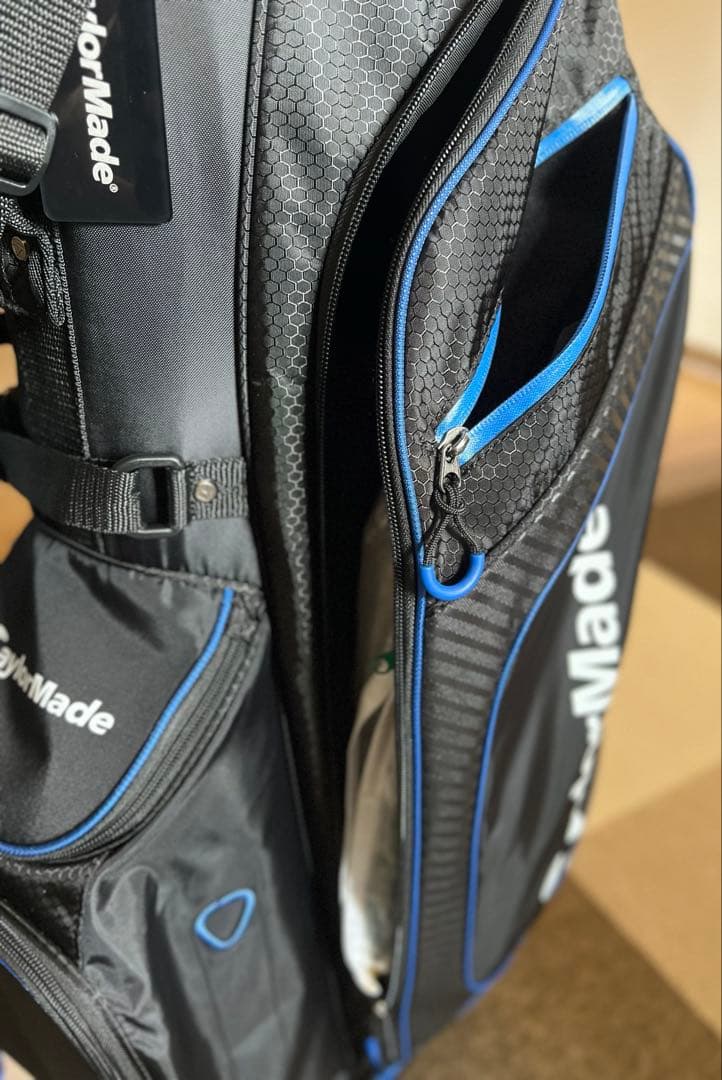 TaylorMade スタンド式キャディバッグ ブラック/ブルー