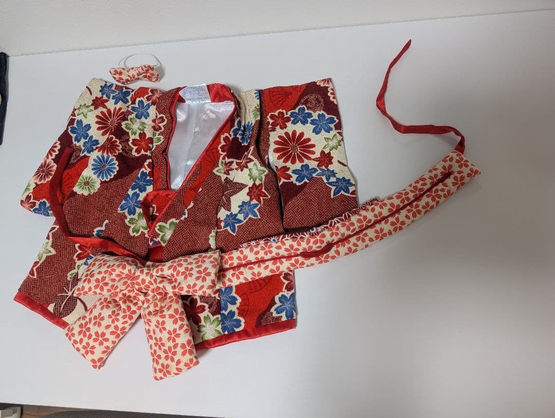 ビルドアベア 紋付き 袴 着物 コスチューム 服 衣装 お正月 結婚式 七五三