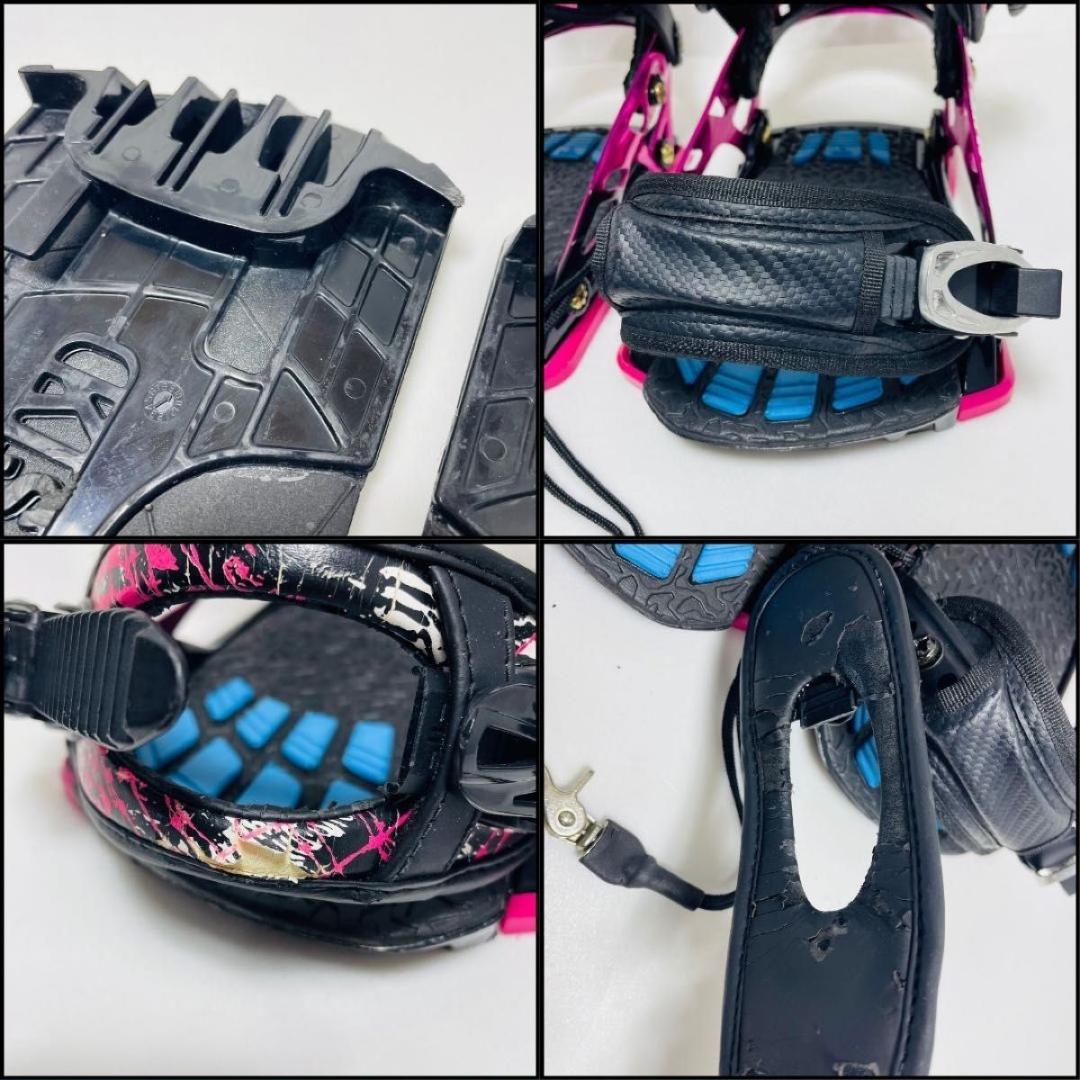 【くー】スノーボードセット「PHANTOM×kissmark」153メンズ