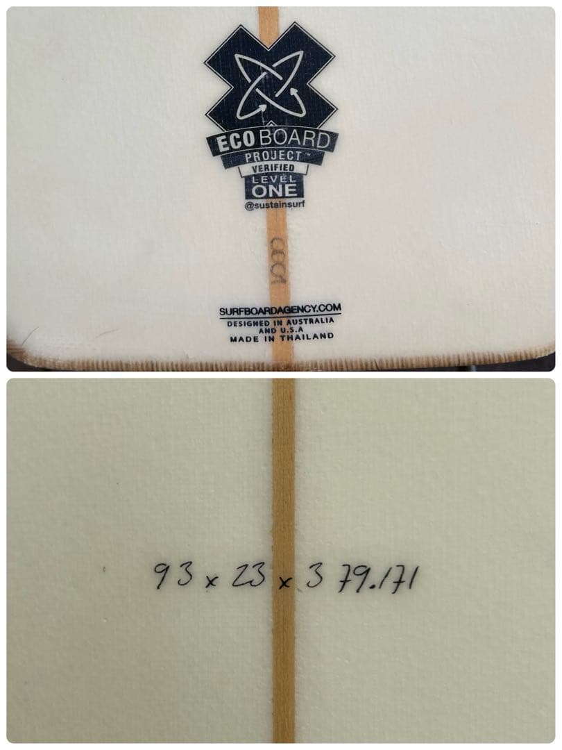 Aloha アロハ ロングボード 9'3×23×3 浮力大79リッター