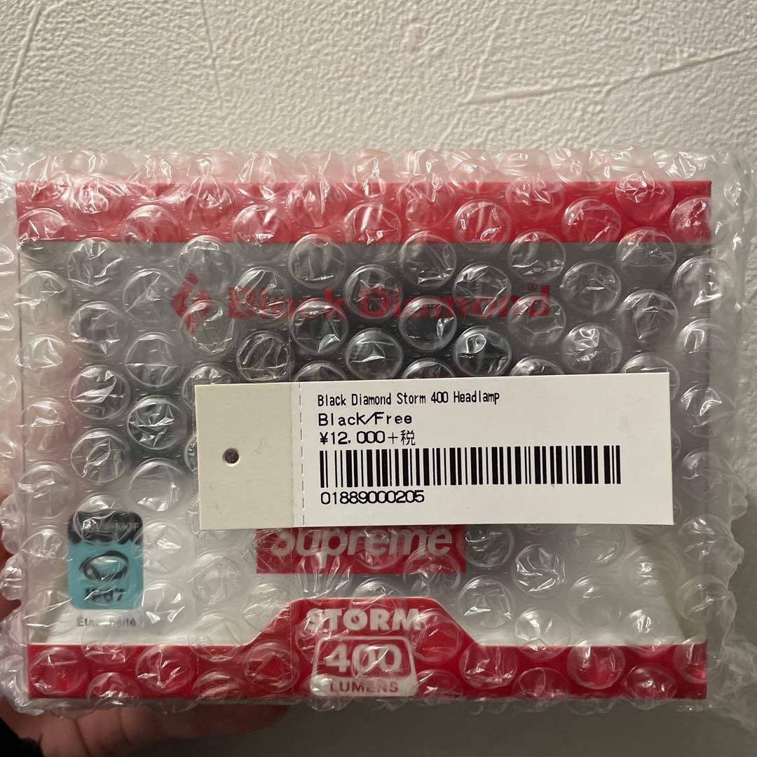 ブラックダイヤモンド　supreme ヘッドランプ