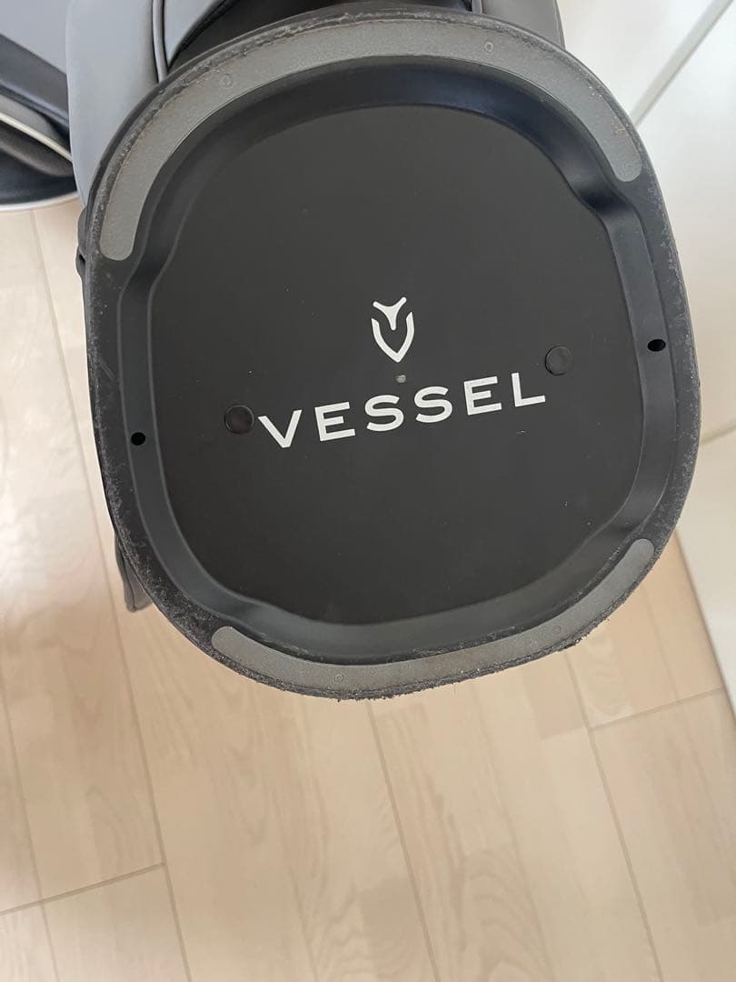 VESSEL グレー キャディバッグ　プレイヤー3.8
