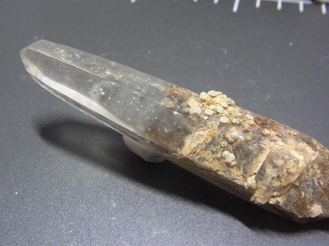 【期・価限定】ガマ出しハイグレード！　大分県　尾平鉱山コウモリ坑のマリモ入り水晶