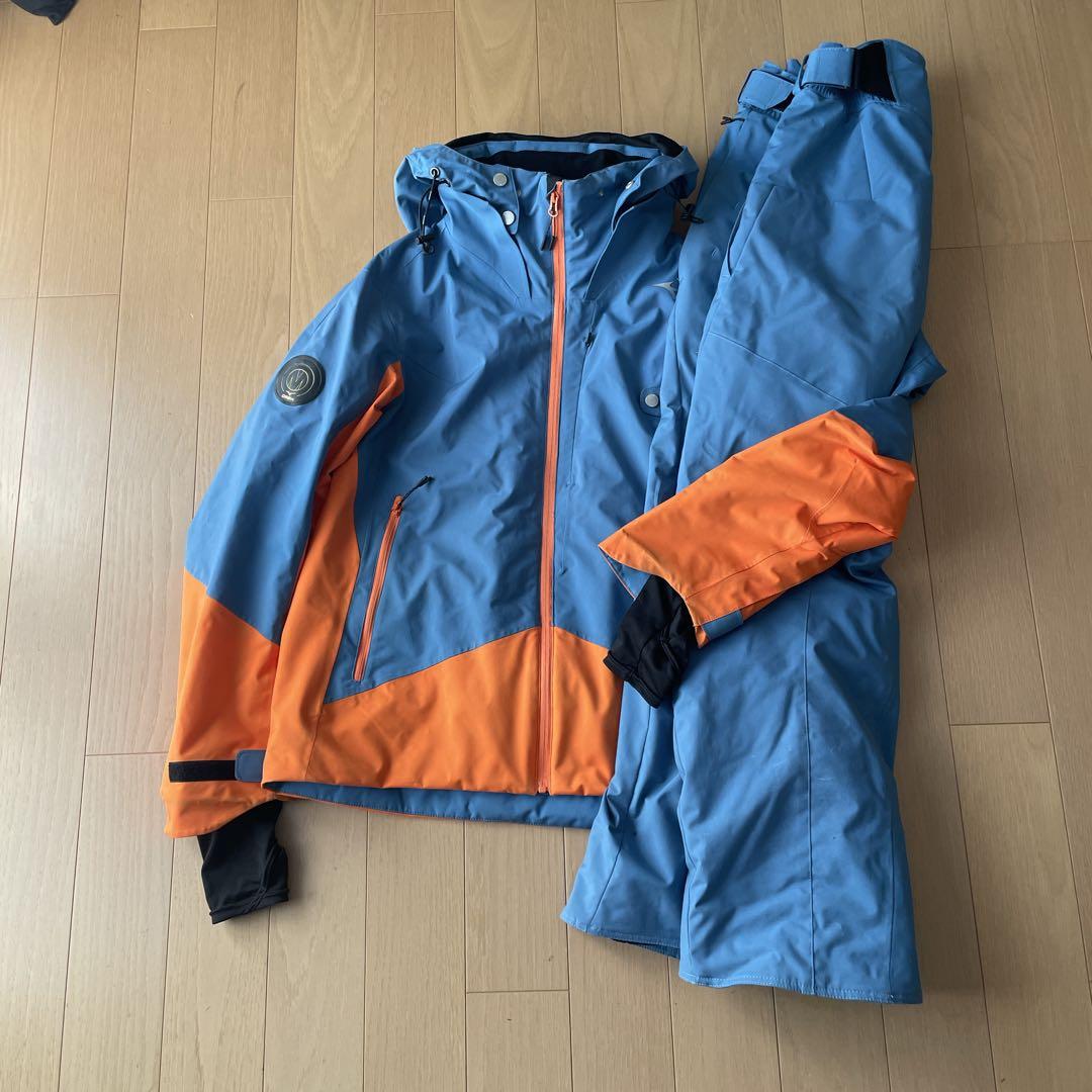 ミズノ MIZUNO スキーウェア 上下 クルーモデル 中古　サイズM契約選手用