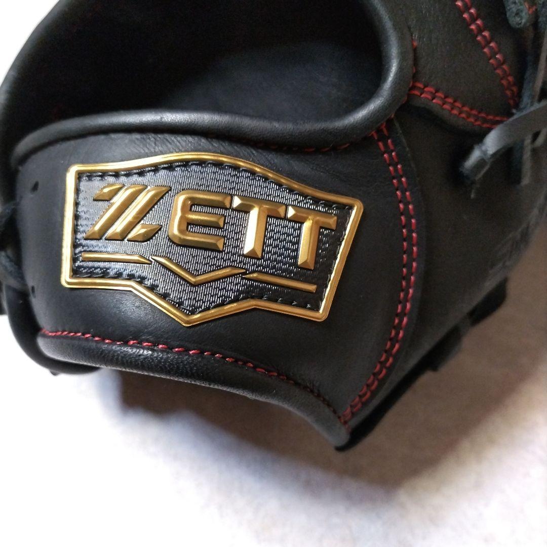 【2023年製】柔らかの人気アイテム　軟式用グローブ　ゼット　ブラック