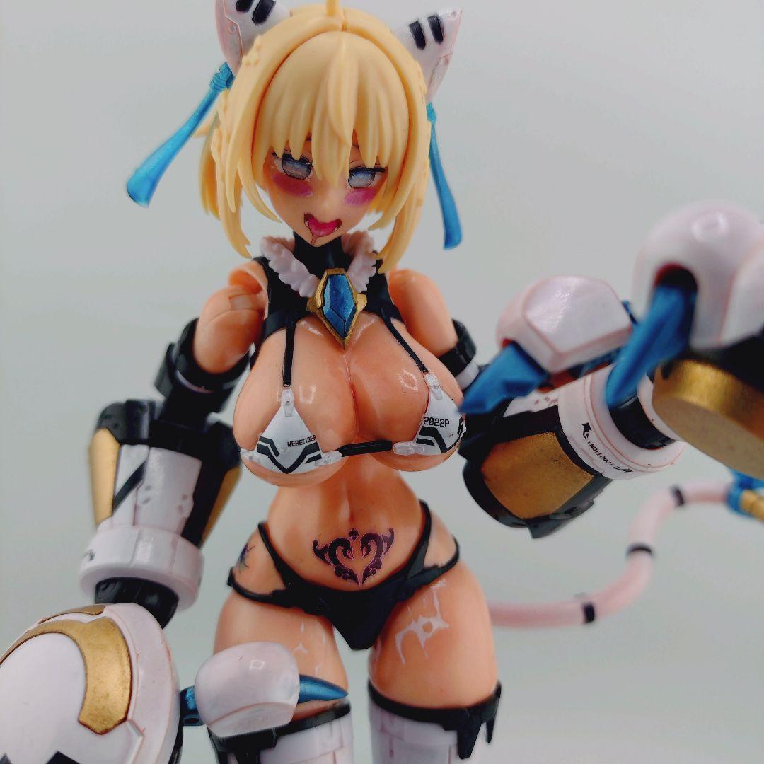 PLAMAX ソフィア・F・シャーリング 虎アーマーVer. 　改造品