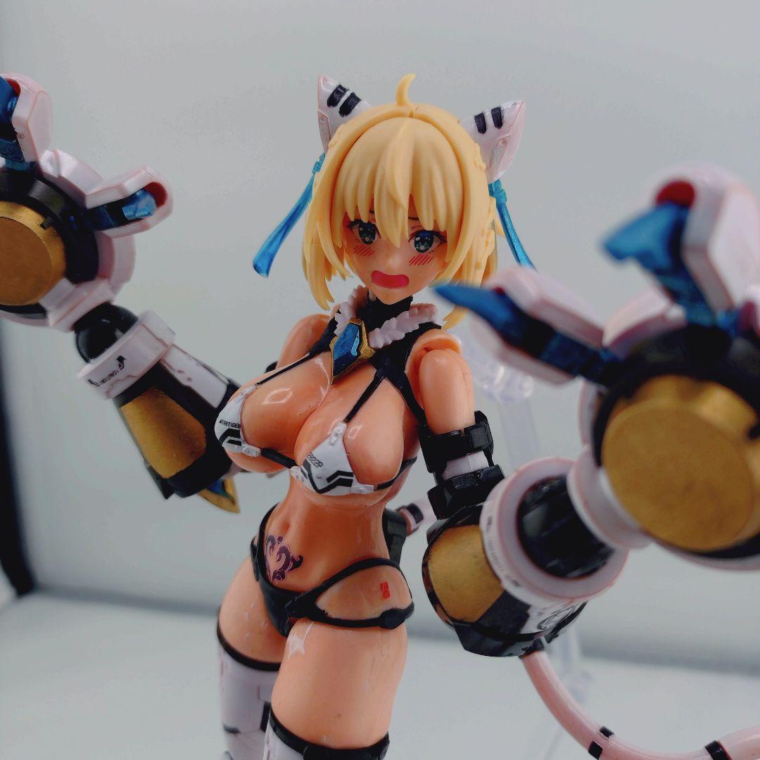 PLAMAX ソフィア・F・シャーリング 虎アーマーVer. 　改造品