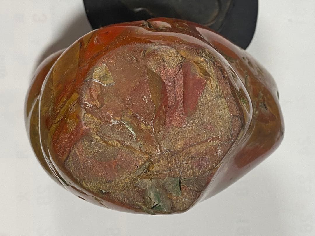 ♦鑑賞石 水石 銘石 赤玉 赤石 ジャスパー 天然石 インテリア 置物 骨董品