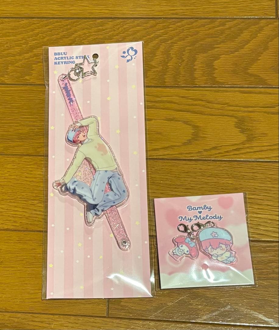 PLAVE PLBBUU スティック アクリルチャーム　キーリングBamby